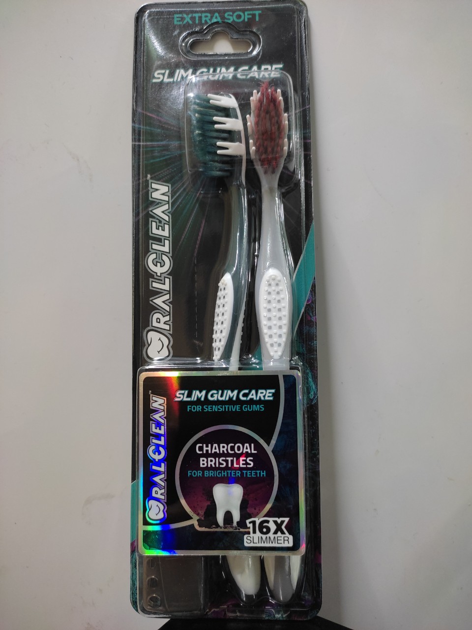 Lô 2 bàn chải đánh răng Bàn chải đánh răng lông siêu mềm Extra Soft OralClean