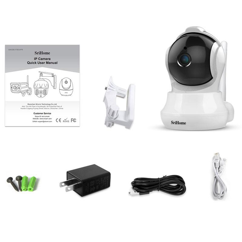 [ TẶNG THẺ NHỚ 64G YOOSEE ] Camera IP Srihome SH025 2.0Mpx kết nối WIFI