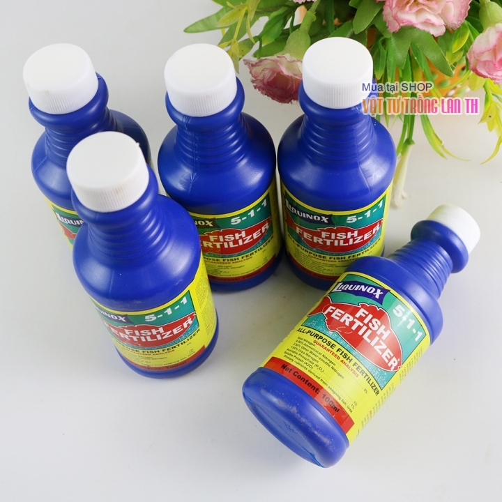 Phân đạm cá Fish Fertilizer Mỹ lọ 100ml