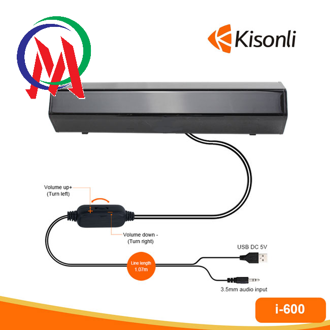 [HCM]LOA VI TÍNH KISONLI I-600