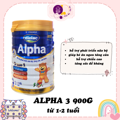 Sữa Bột ALPHA 1 2 3 (900G-DATE 2025)