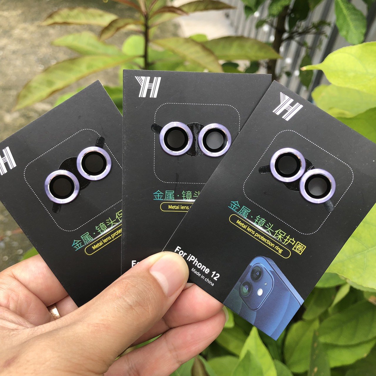 Bộ 2 Vòng Bảo Vệ Camera IPhone 12,12 Mini - Chống Bụi, Hạn Chế Vân Tay & Mờ Camera