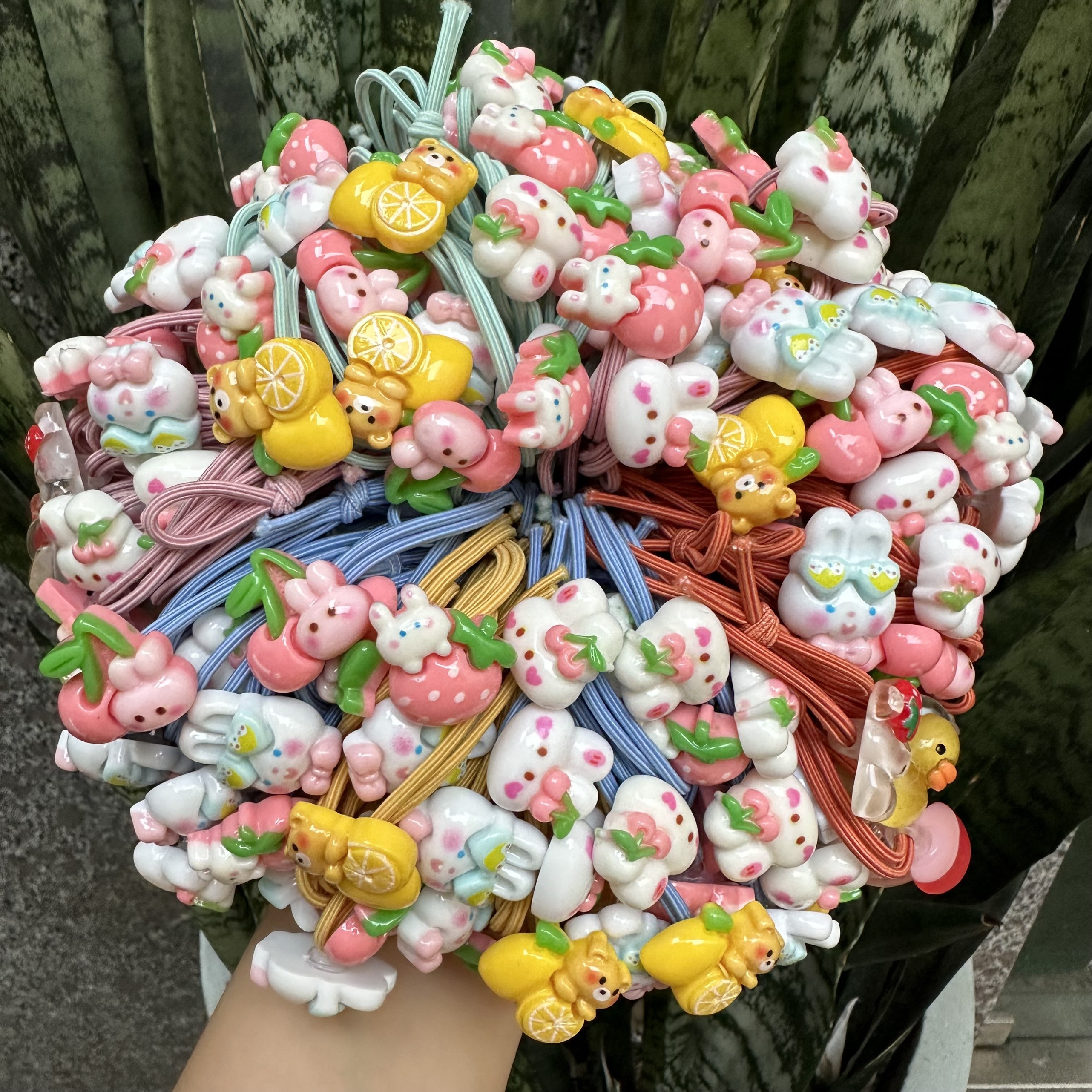 Sỉ Dây Cột Tóc Nhiều Hình Giá Rẻ Phomg Cách Siêu Dễ Thương