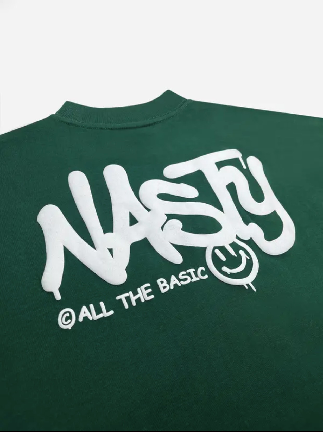 ÁO THUN NASTY XANH GHI CỰC CHẤT