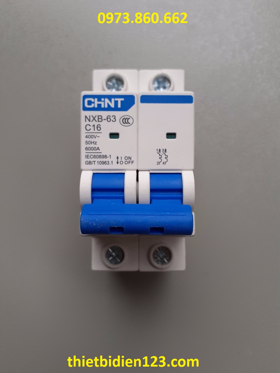 Aptomat CHINT NXB  1P 2P 16A, 20A, 25A, 32A, 40A,63A