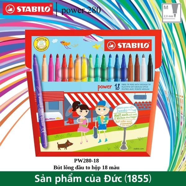 Bút Lông Đầu To STABILO - PW280
