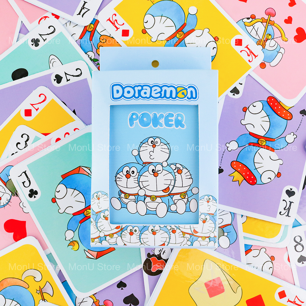 Bộ bài tây poker doraemon doremon 52 lá dễ thương cute tooyoo bk00060