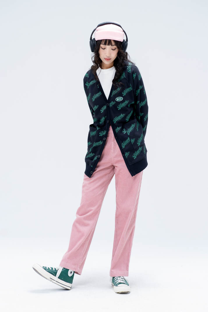 ÁO KHOÁC NỈ BOO CARDIGAN MONOGRAM