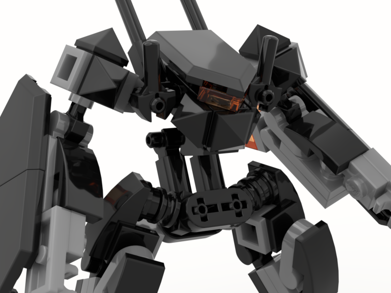Đồ Chơi Lắp Ráp Robot Moc Mech Stamp