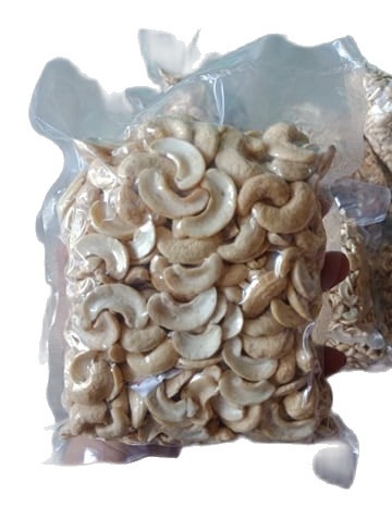 500GR Điều tươi vỡ đôi 100%, Hàng chọn lựa từng hạt.( Raw cashew nuts )