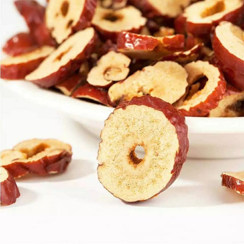 Táo đỏ thái lát sấy khô 500gr
