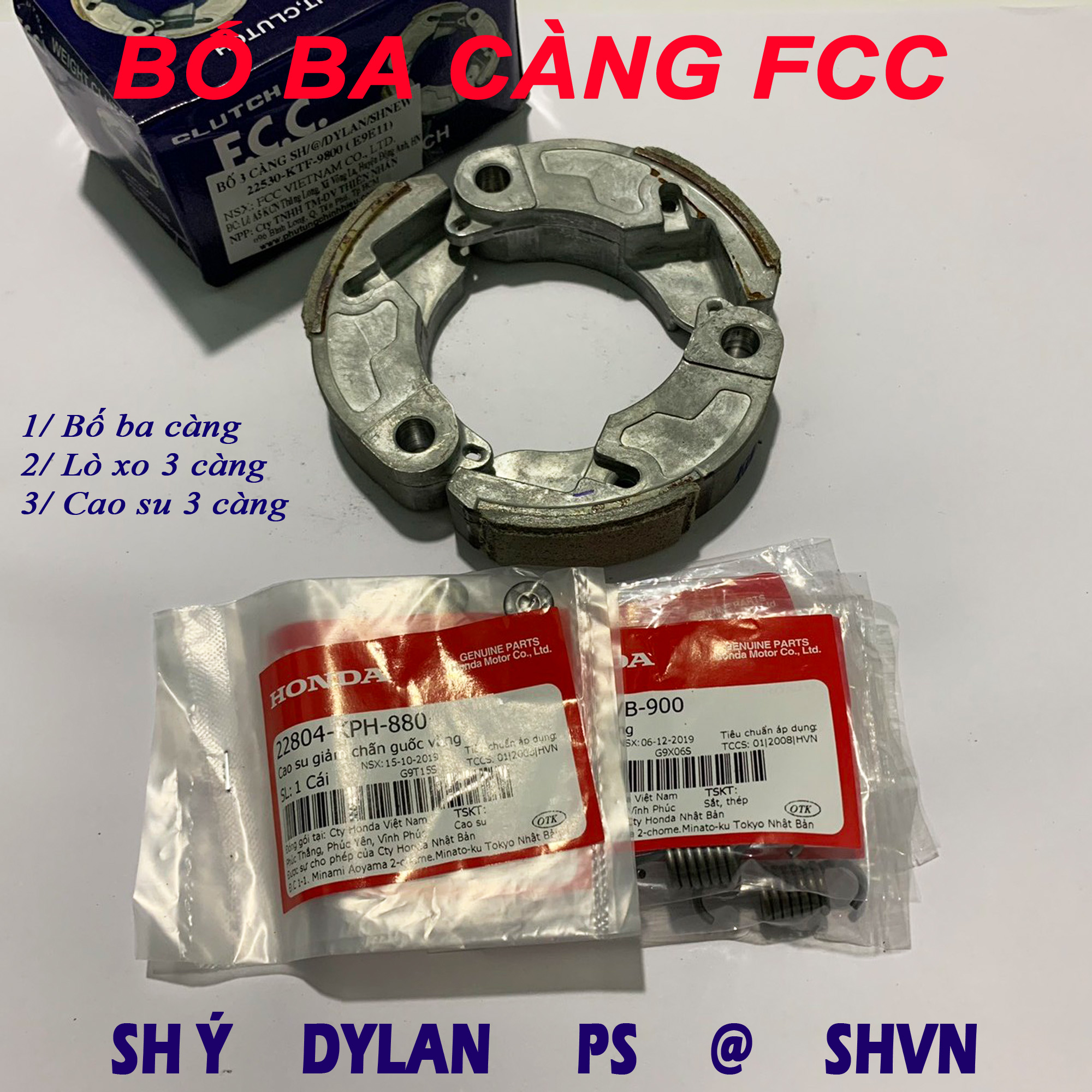 Bố ba càng SH Ý Dylan PS @ SHVN