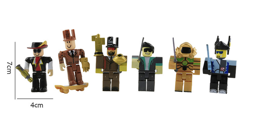 Bộ 06 Mô Hình Nhân Vật Roblox Cao 7cm - Có Hộp Không Code ( Roblox Toy Box ) ( Mẫu 2 )