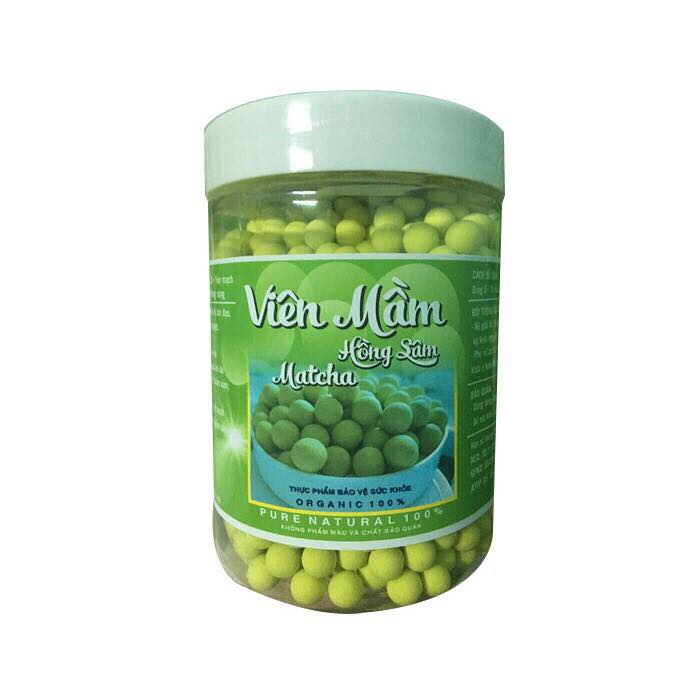 1 HŨ VIÊN HỒNG SÂM  MÁT CHA COLLAGEN