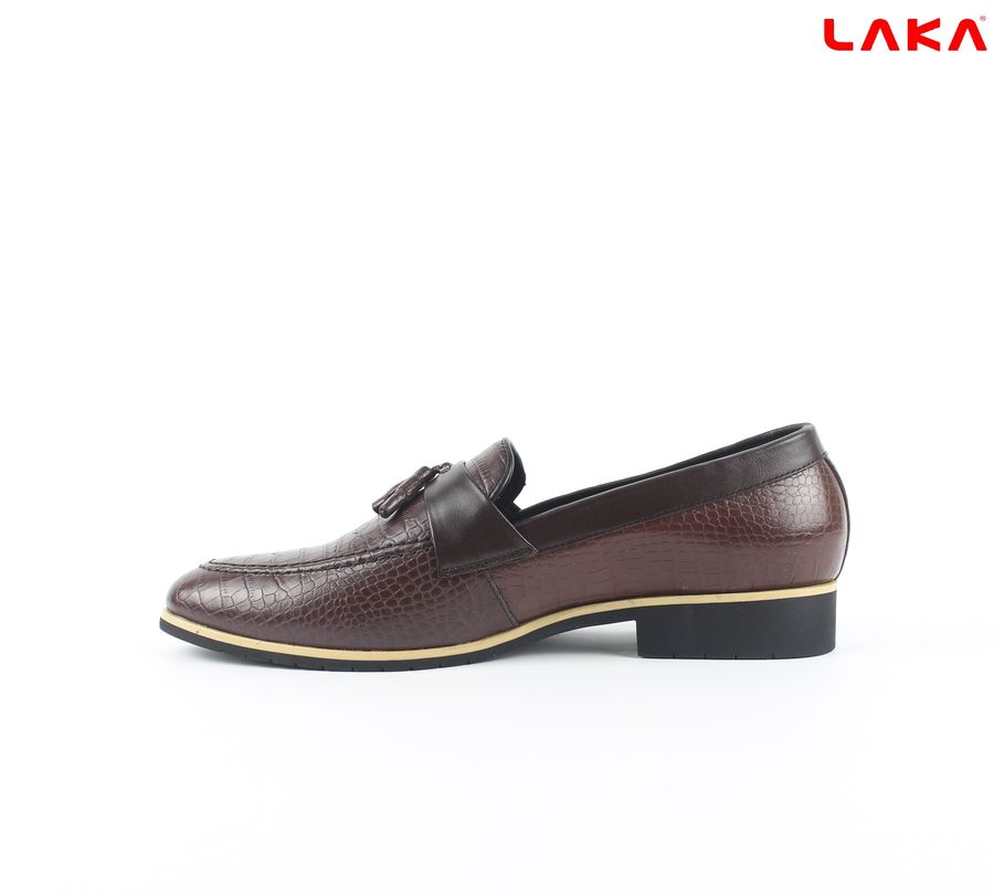 Giày nam da bò thật LAKA 118