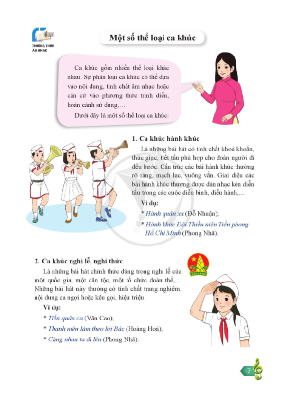 Âm Nhạc Lớp 7 - Cánh Diều