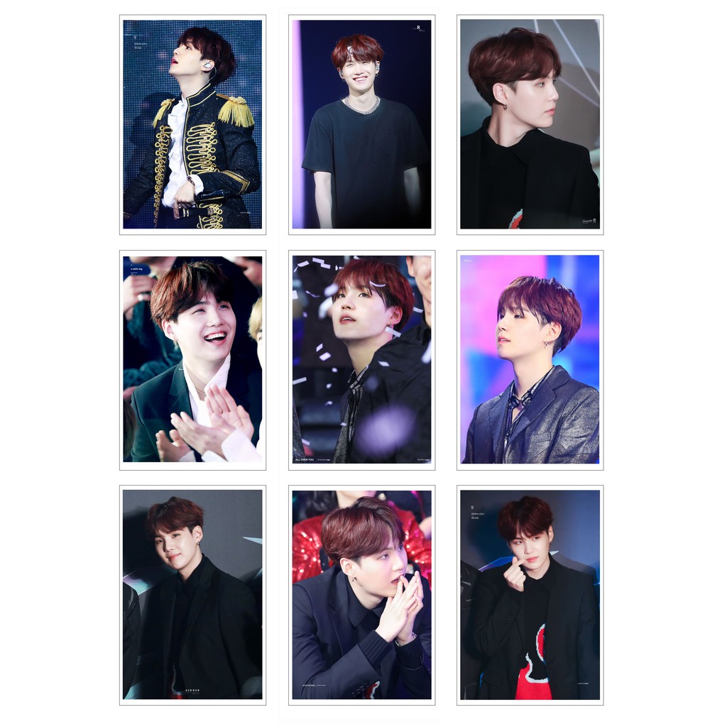 Lomo Card Ảnh SUGA - BTS ( 36 ảnh)