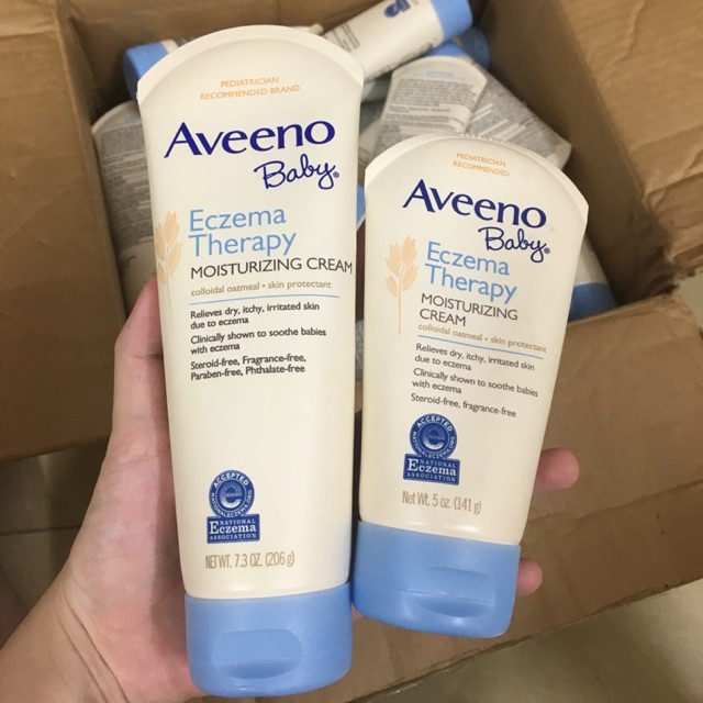 [HCM]Kem Dành Cho Da Chàm Aveeno Baby Eczema Therapy (206g)