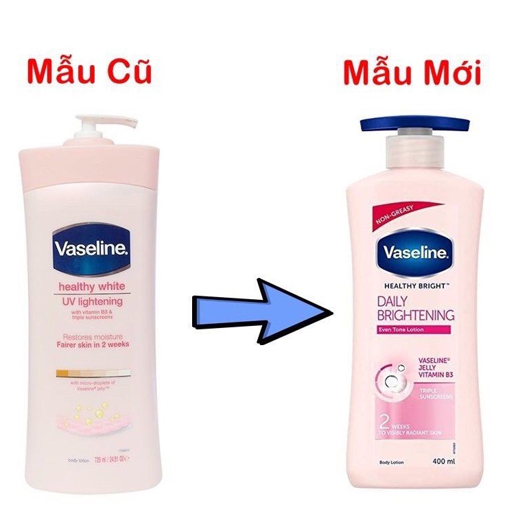 [HCM]Dưỡng thể & làm trắng da Vaseline 725ml -  UAE