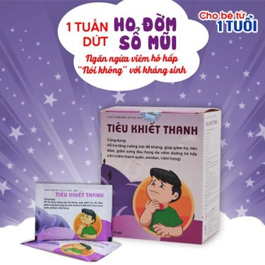 Cốm Tiêu Khiết Thanh (Hộp 15 gói) - Tiêu khiết thanh dạng cốm