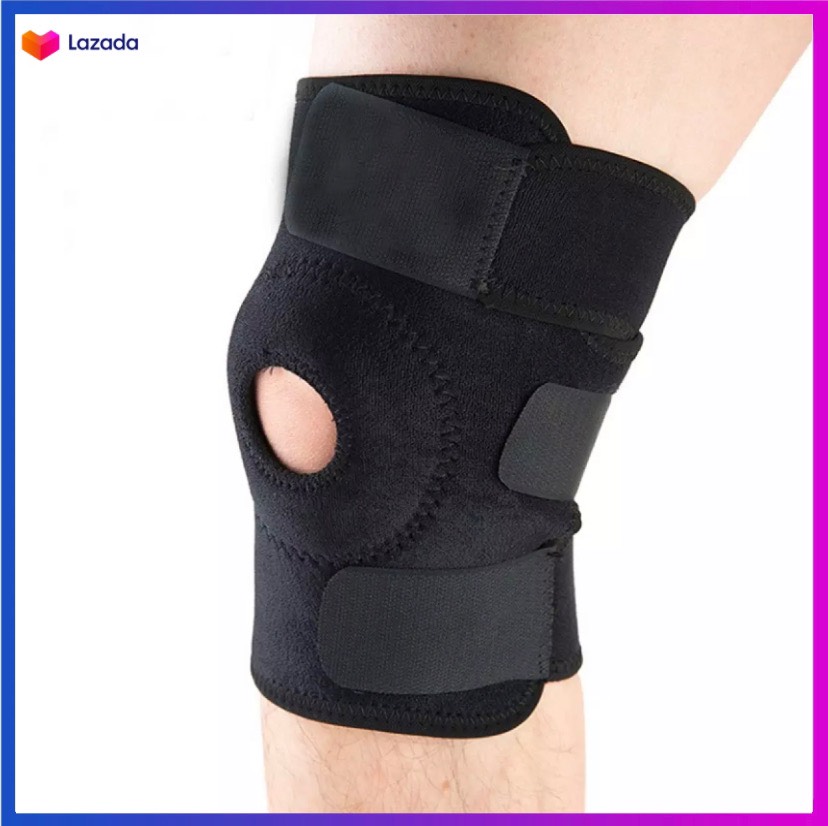 Bó Gối Thể Thao Trợ Lực, Bảo Vệ Đầu Gối Co Giãn Có Đai Tránh Chấn Thương Dành Cho Cả Nam Và Nữ.