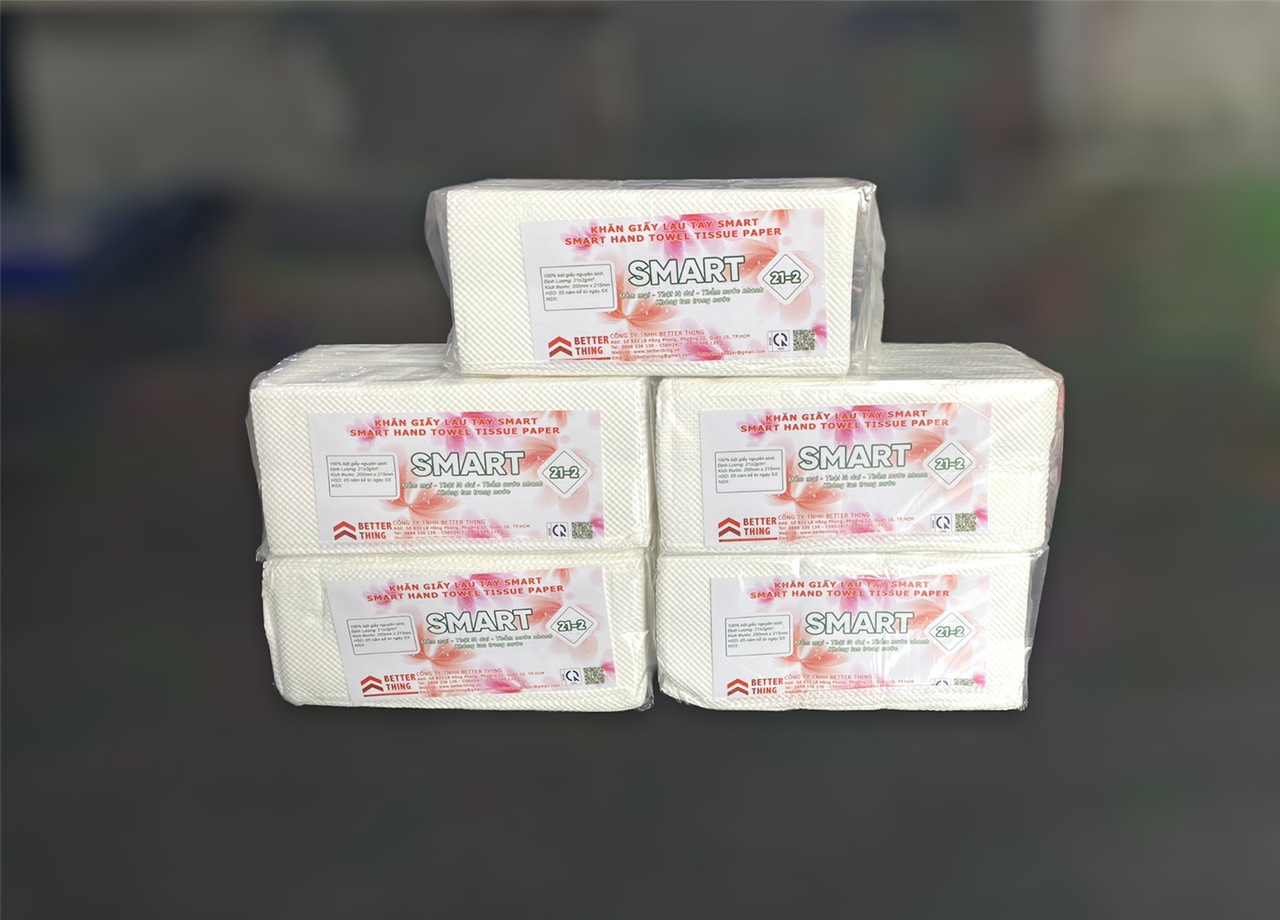 Combo 10 gói khăn giấy lau tay 2 lớp smart | better thing paper | khăn giấy lau tay giá rẻ | khăn giấy lau tay | khăn giấy lau tay 2 lớp