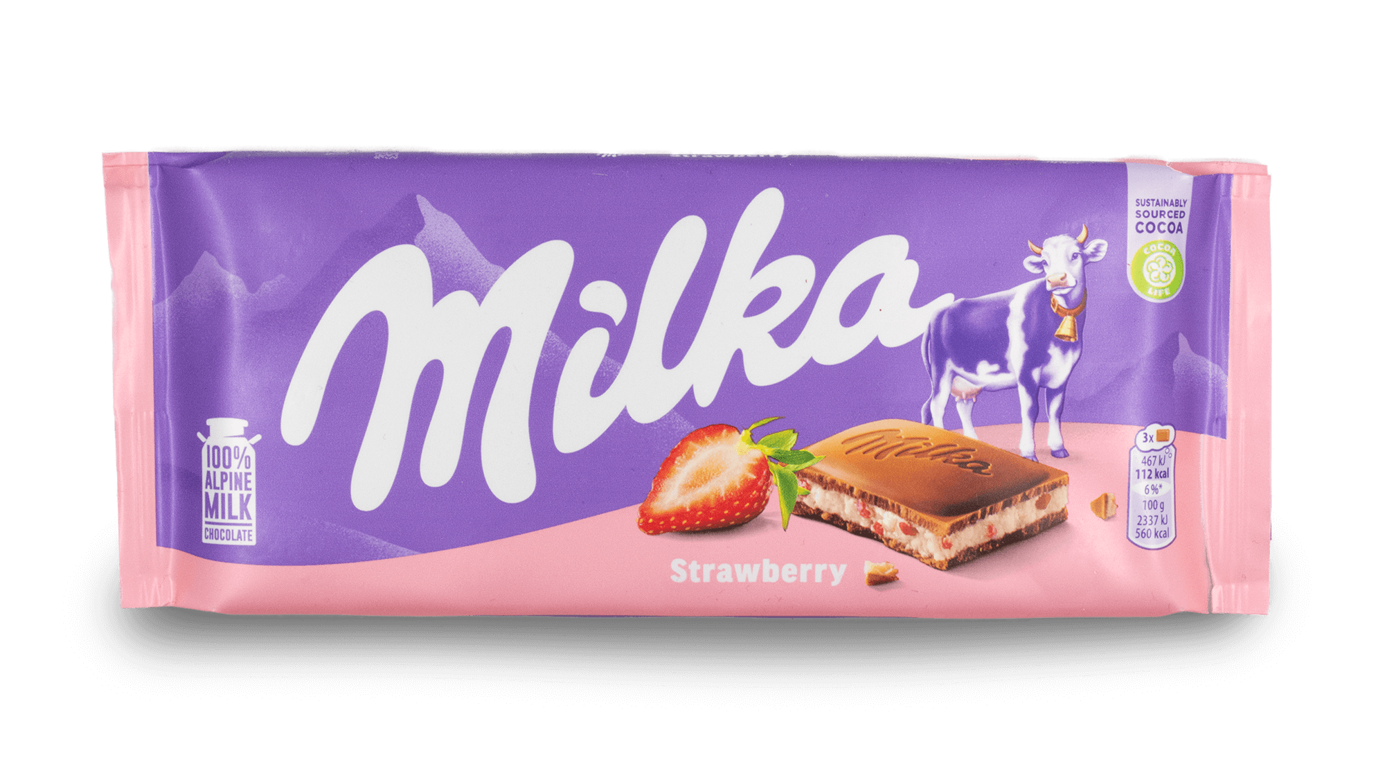 Socola Milka Strawberry Nội Địa Đức 100 g