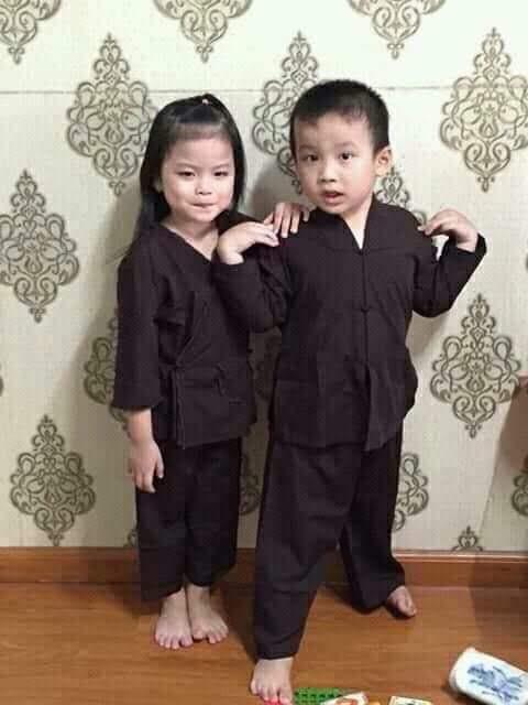 [HCM]Đồ lam đi chùa trẻ em