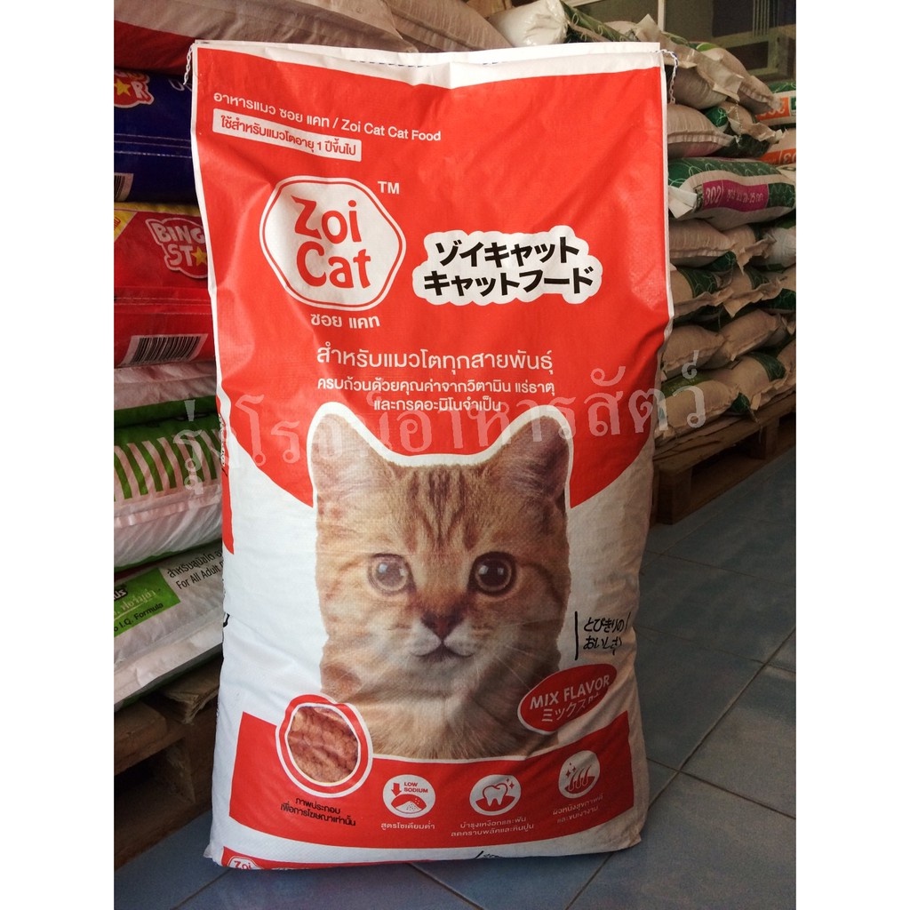 Thức Ăn Hạt Zoi Cat Cho Mèo Trưởng Thành (Thái Lan) 1KG - [Nông Trại Thú Cưng]