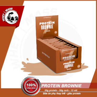 Bánh Cung Cấp Protein Siêu Ngon Siêu Tiện My Protein Brownie 12Bar Box thumbnail