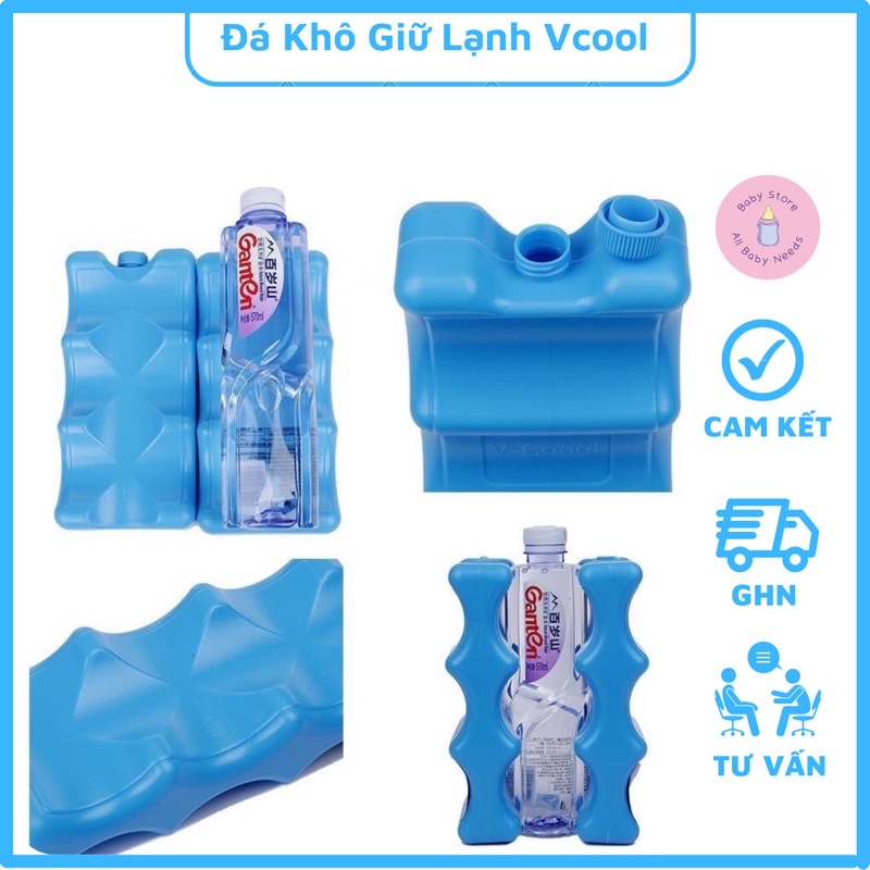 Đá khô giữ nhiệt, giữ lạnh vcool - đá khô bảo quản sữa