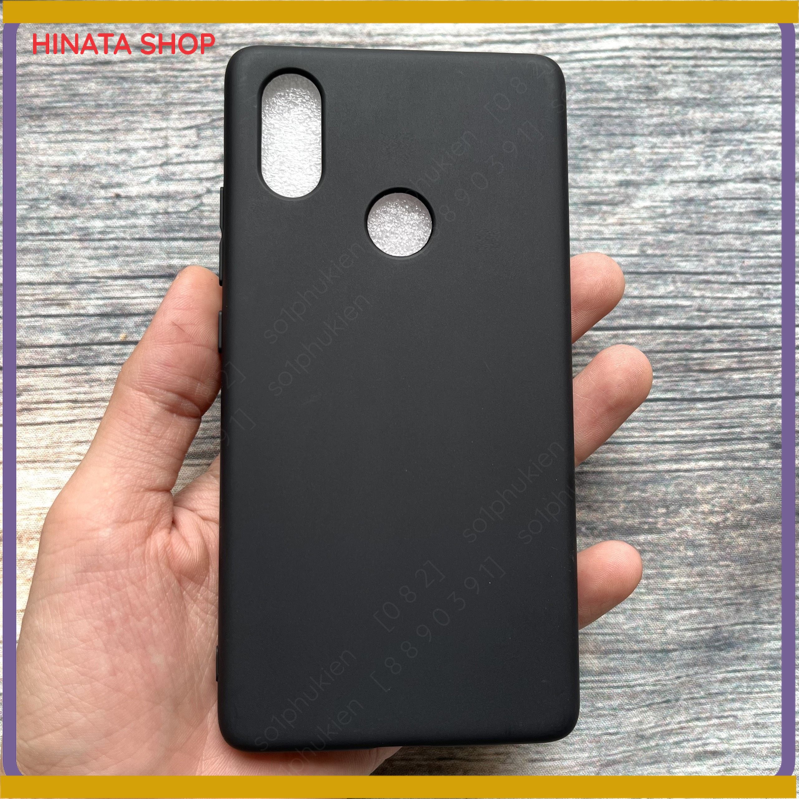Ốp lưng xiaomi mi 8 se dẻo đen trơn tpu bền đẹp