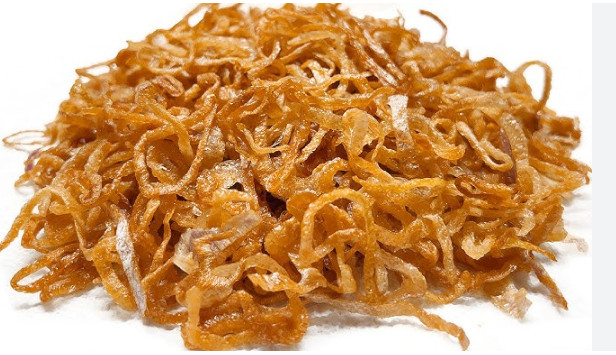 Hành tây phi giòn thơm ngon 500gram. có bột