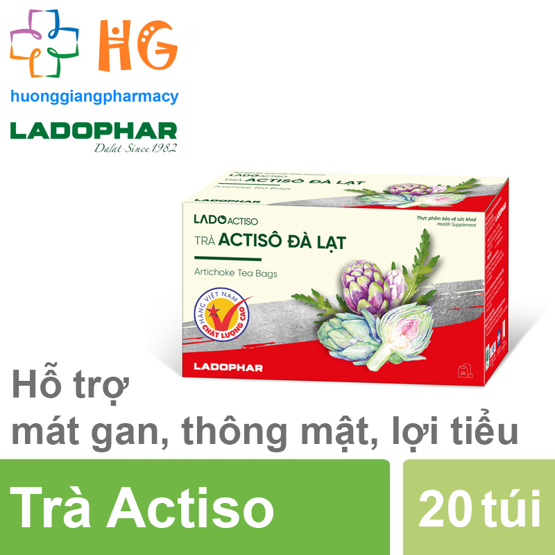 Trà Actiso - Hỗ trợ làm mát gan, thông tiểu, lợi mật