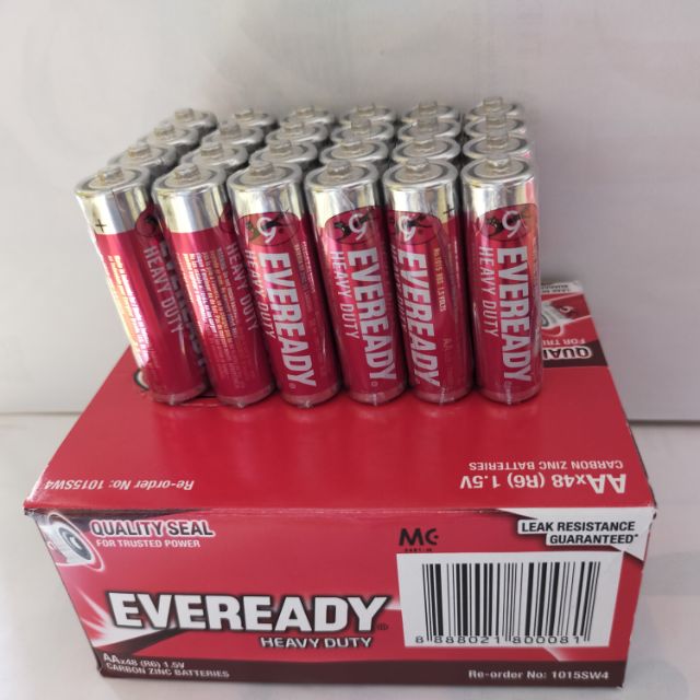 pin eveready AA (1vỉ 4 viên)