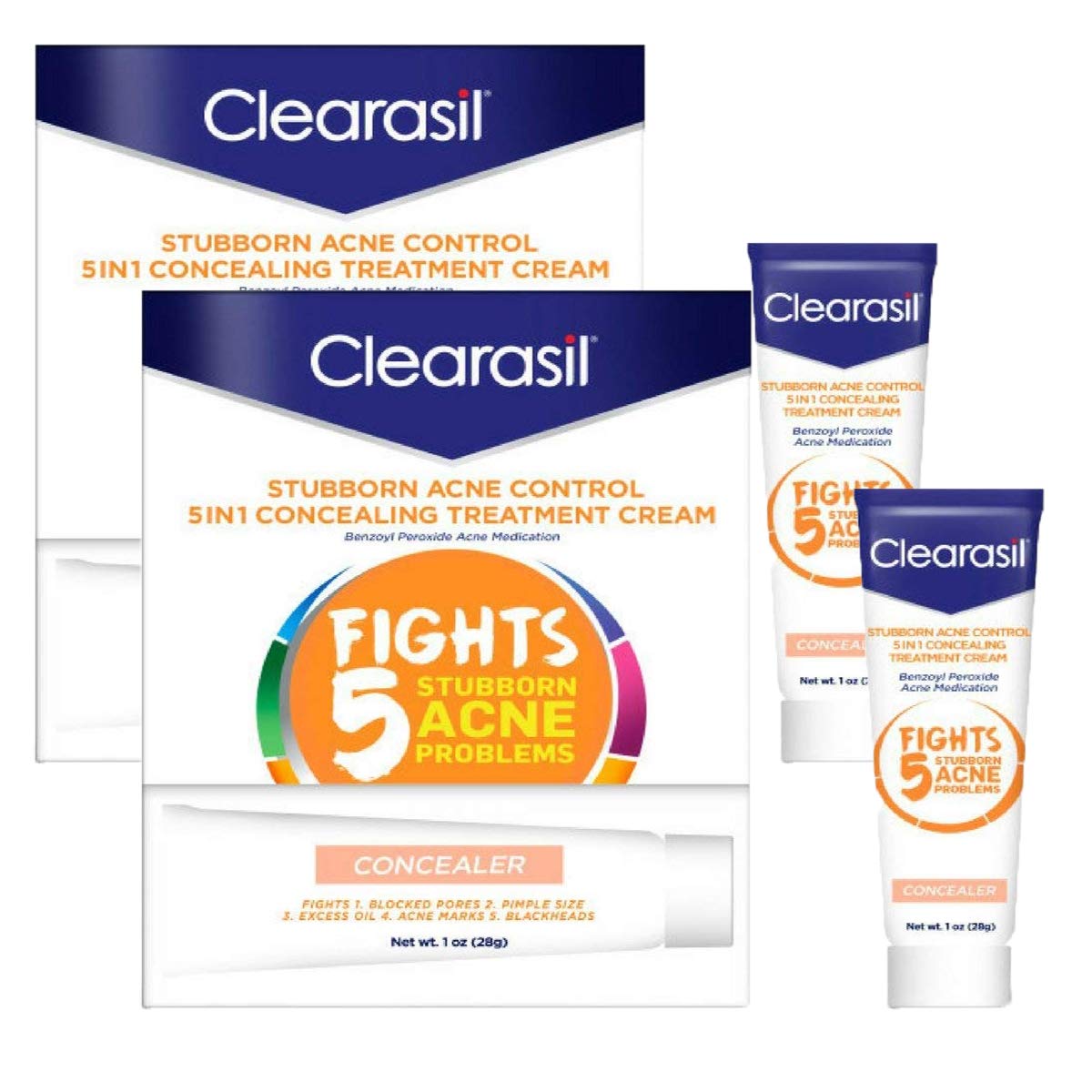 🇺🇸 Kem chấm mụn Clearasil có Benzoyl Peroxide