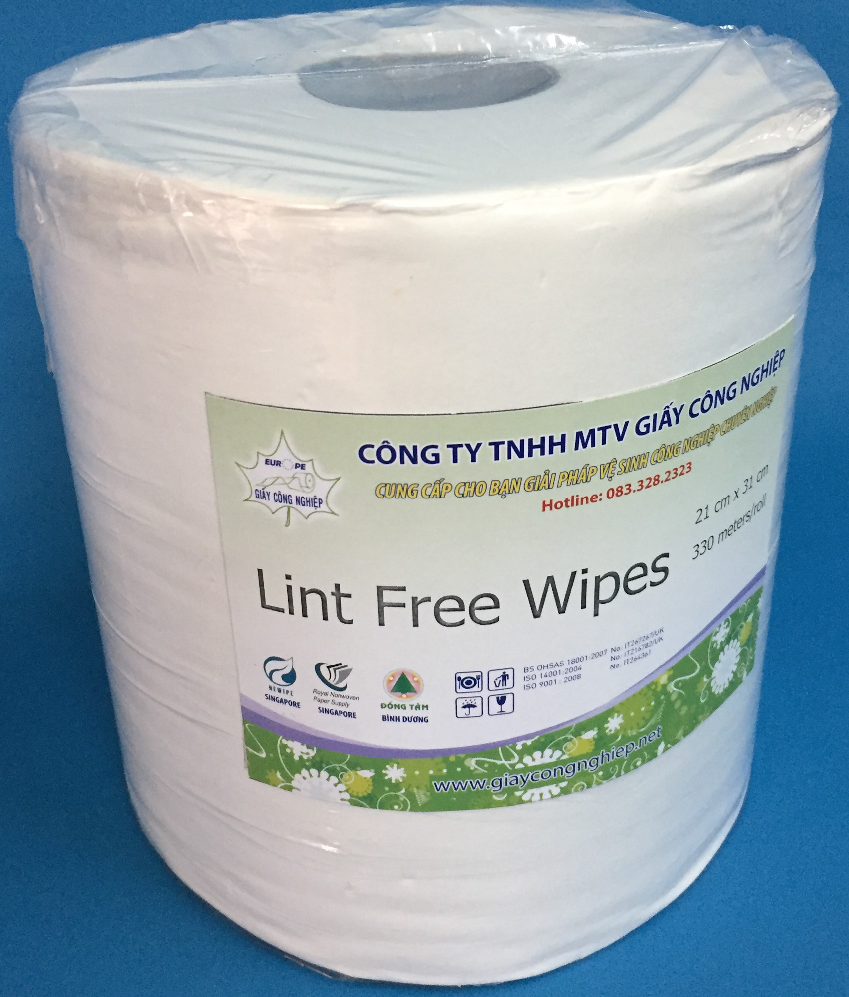 GIẤY VỆ SINH KHÔNG BỤI 1PLY HT330