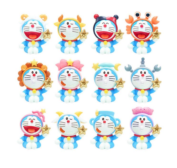 LOVE MON - MÔ HÌNH DORAEMON 12 CUNG HOÀNG ĐẠO