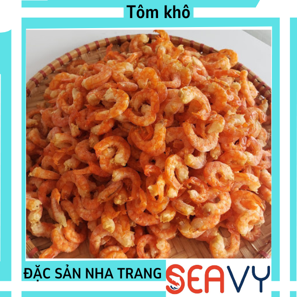 500g tôm khô đát ngọt thịt sân chắc size nhỏ , tôm khô Nha Trang