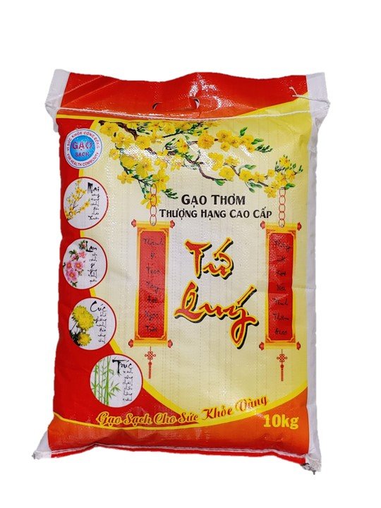 Gạo Tứ Quý Túi 10 kg