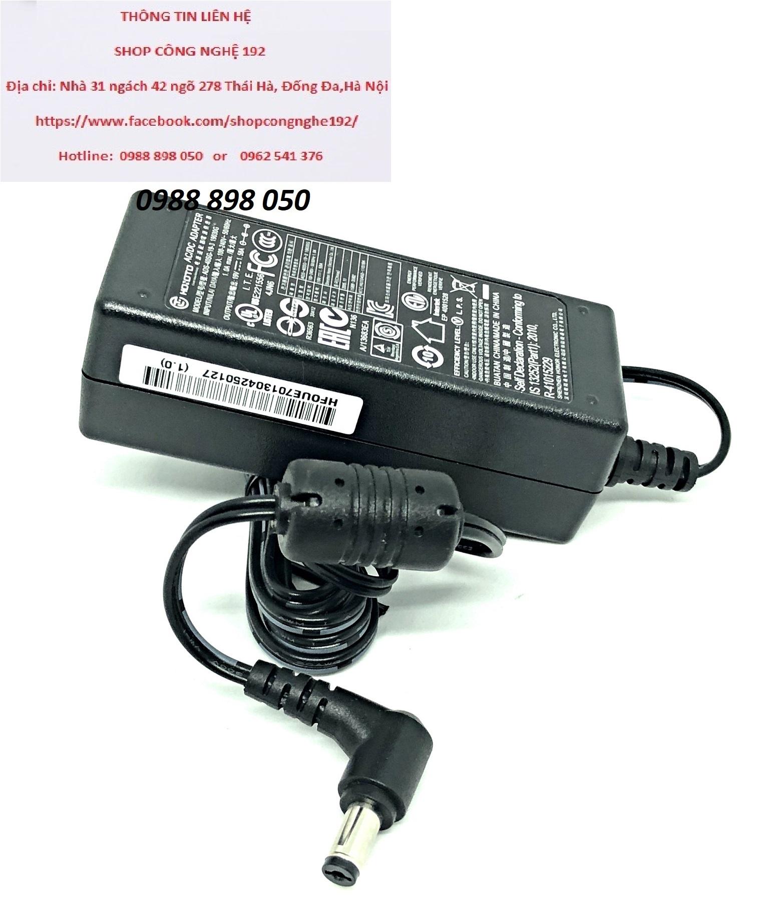 Nguồn màn hình Acer 19V 1.3A bản gốc