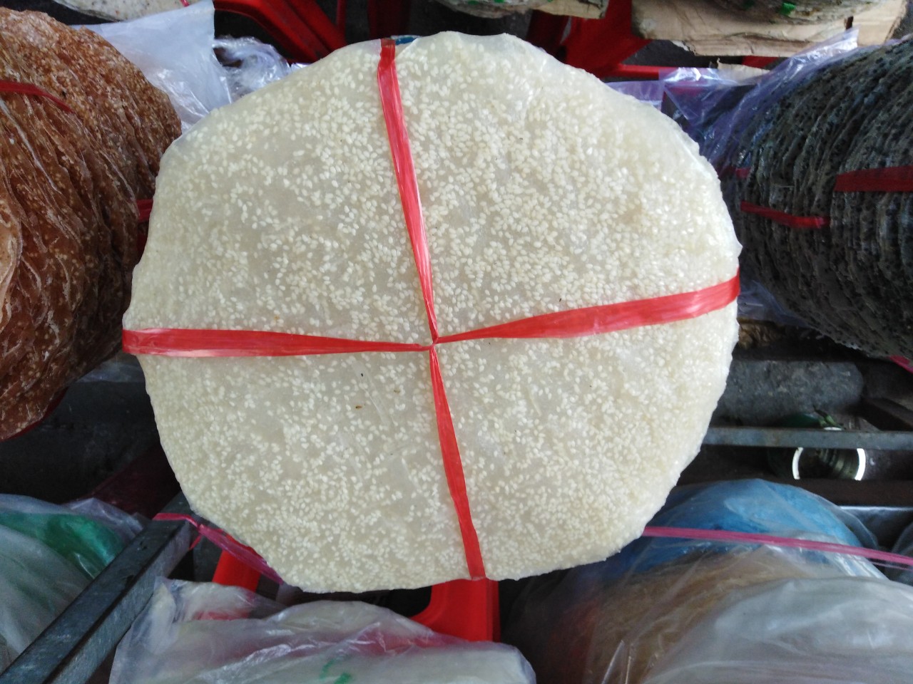 BÁNH TRÁNG MÈ TRẮNG (50C/RÀNG) - ĐỂ NƯỚNG
