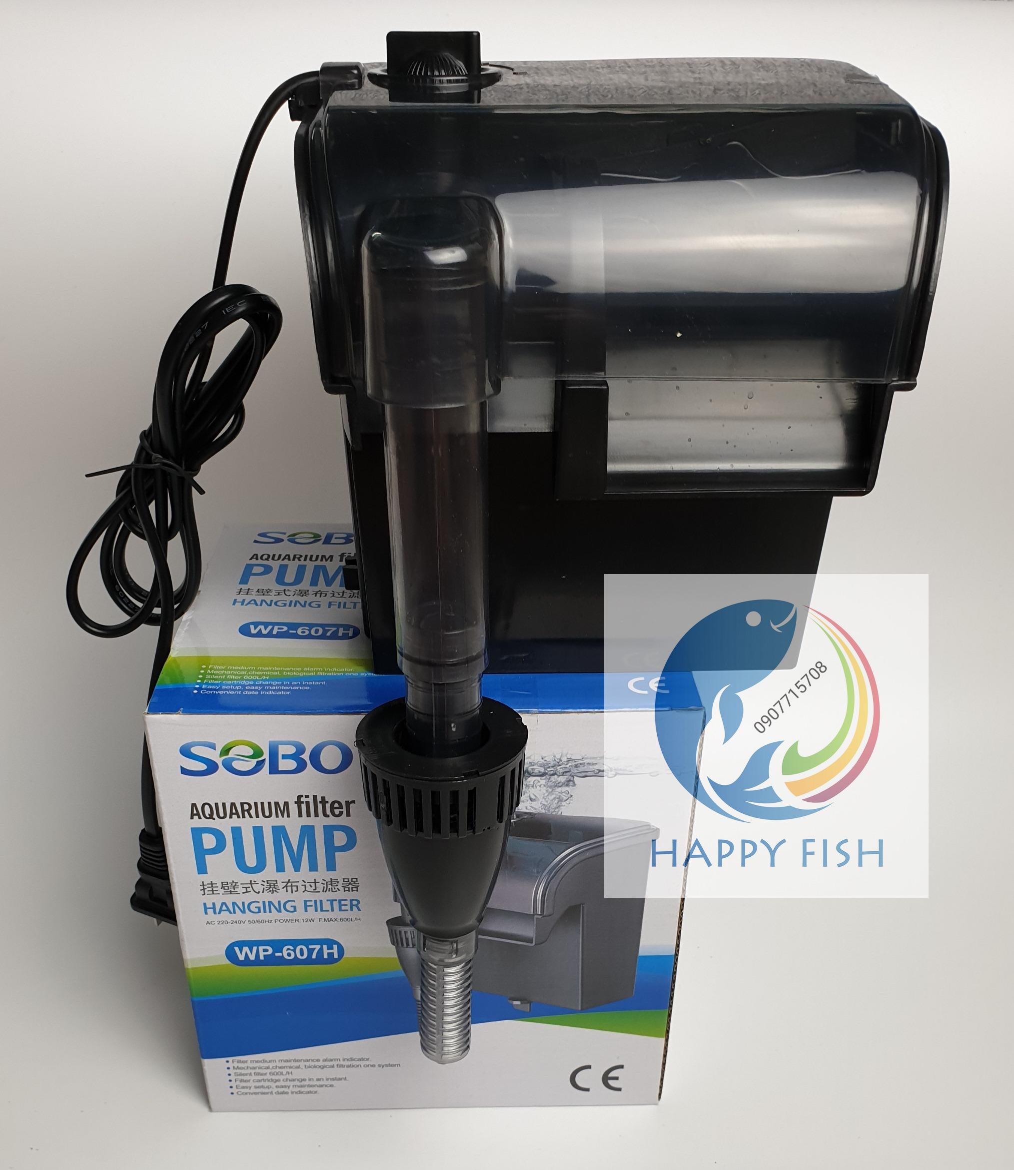 Sobo WP-607H - Lọc Thác cho hồ cá cảnh