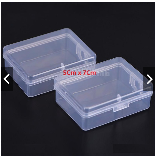 Combo 2 Hộp Nhựa Trong Suốt Đựng Đồ Đa Năng