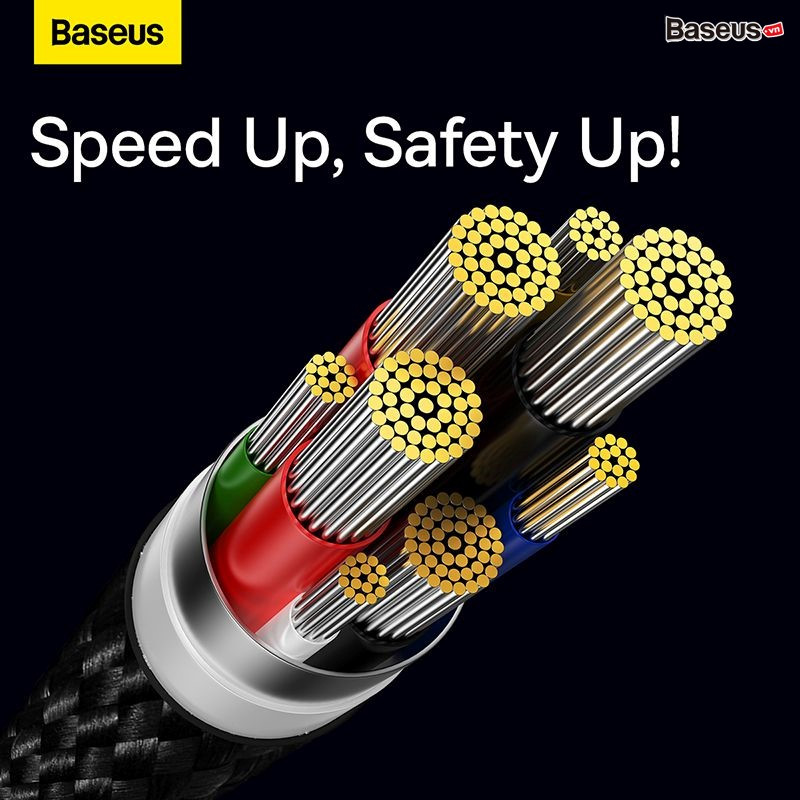 Baseus Glimmer Series Fast Charging Data Cable Type-C to Type-C 100W