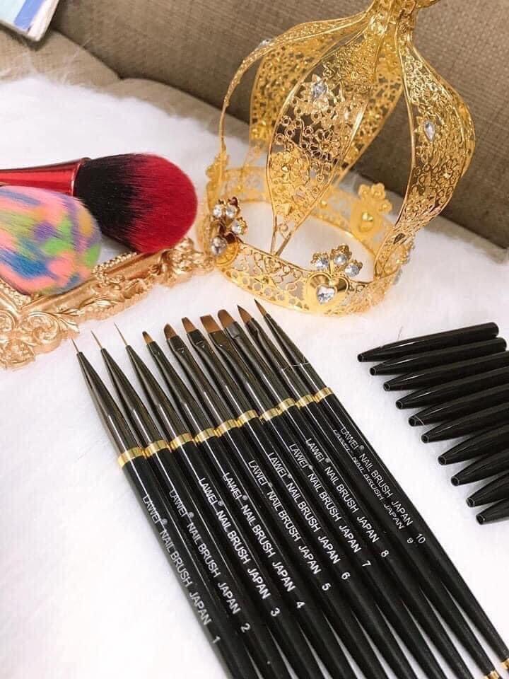 Set cọ nhật Lawei 10 cây