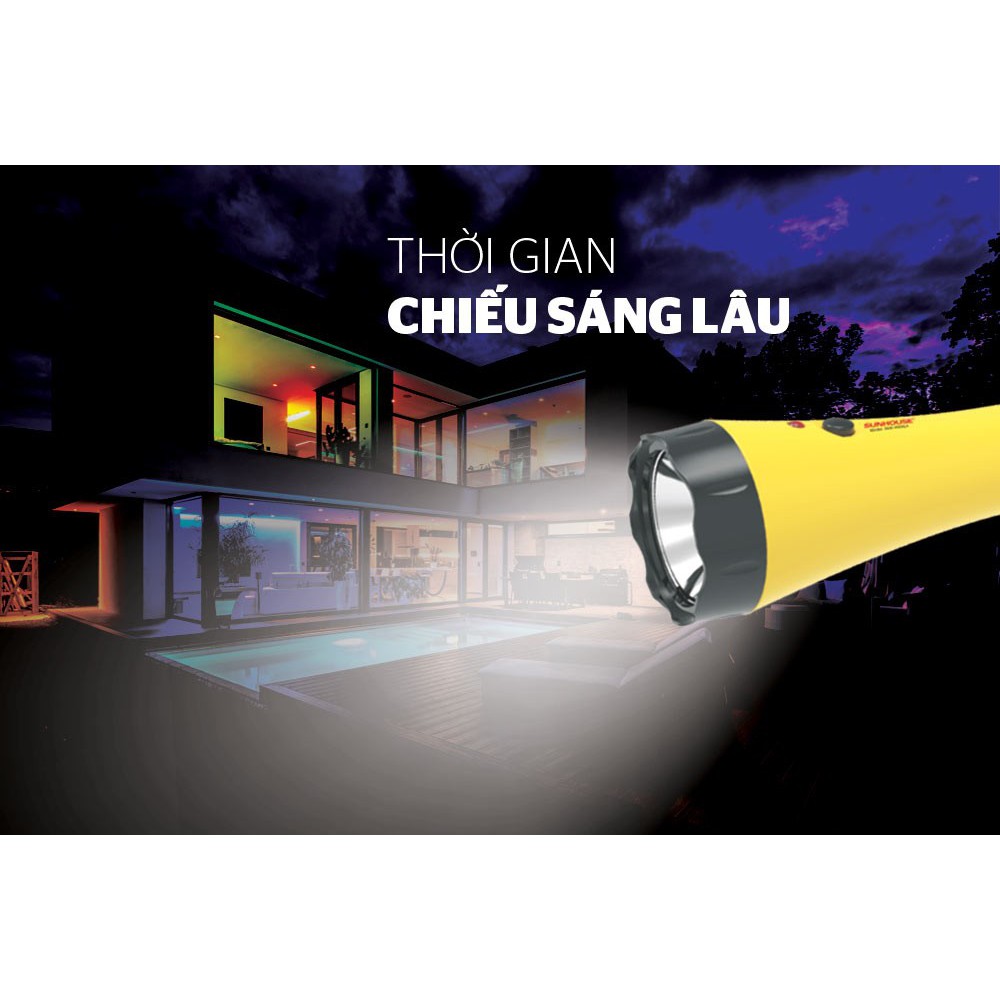 Đèn Pin Đa Năng Sunhouse – 3L She-9059La