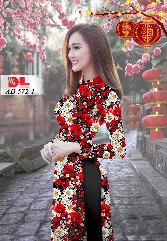 [HCM]Vải áo dài hoa cúc