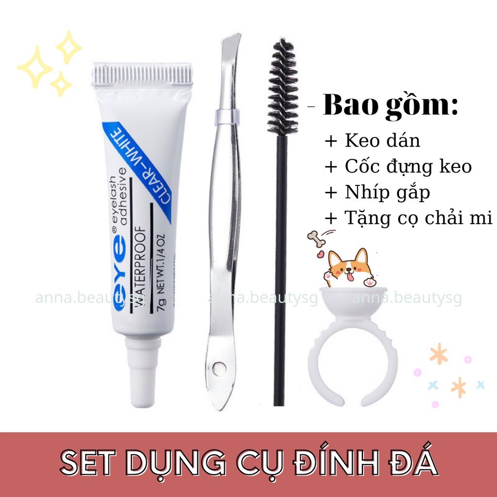 Đá đính mặt màu đỏ phụ kiện make up Tết, hạt đính đá gắn makeup dán mặt có sẵn keo