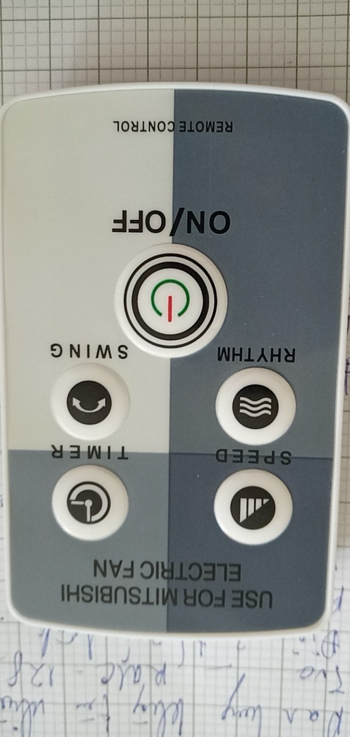 [HCM]REMOTE ĐIỀU KHIỂN QUẠT MITSUBISHI